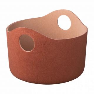 Tároló kosár TIGGY 42 x 29 cm, rusztikus barna, filc, Blomus