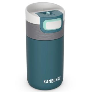 Thermos bögre ETNA 300 ml, mély teal, rozsdamentes acél, Kambukka