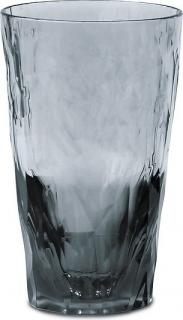 Törhetetlen üveg SUPERGLASS CLUB NO.6 Koziol 300 ml átlátszó szürke