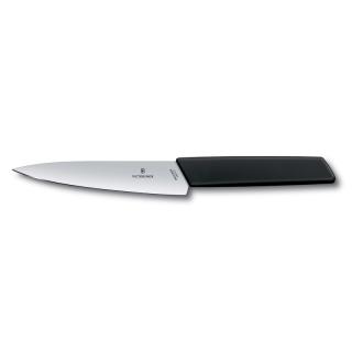 Univerzális kés SWISS MODERN 15 cm, fekete, Victorinox