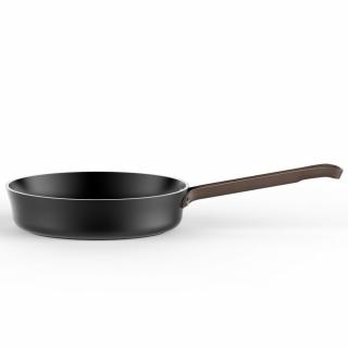 Univerzális serpenyő EDO 20 cm, 1 l, fekete, Alessi