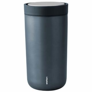 Utazási bögre TO GO CLICK 200 ml, sötétkék fémes, Stelton