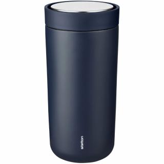 Utazási bögre TO GO CLICK 400 ml, puha mély óceán, Stelton