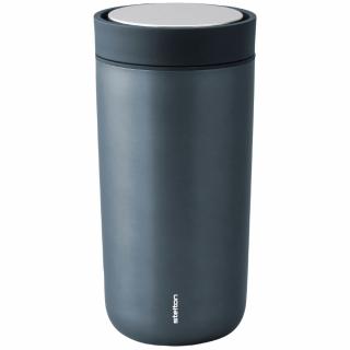 Utazási bögre TO GO CLICK 400 ml, sötétkék fémes, Stelton