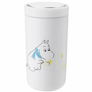 Utazási bögre TO GO CLICK MOOMIN 200 ml, frost, Stelton