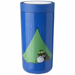 Utazási bögre TO GO CLICK MOOMIN CAMPING 400 ml, kék, Stelton