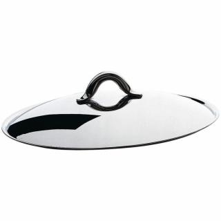 Üveg fedél MAMI 28 cm, rozsdamentes acél, Alessi