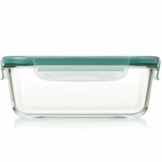 Üveg tárolóedény készlet GOOD GRIPS 1,8 l, zöld, üveg, OXO