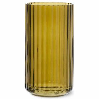 Váza 16 cm, olajzöld, Lyngby