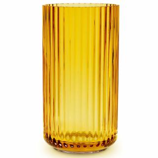 Váza 20 cm, amber, Lyngby