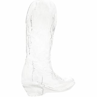 Váza CRYSTALBOOTIE 28 cm, átlátszó, üveg, Seletti