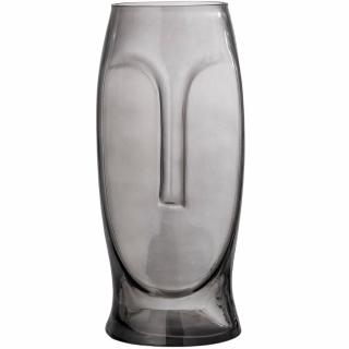 Váza DITTA 30 cm, szürke, üveg, Bloomingville