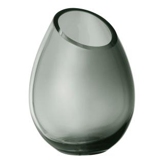 Váza DROP 16,5 cm, füstös üveg, Blomus