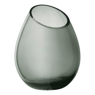 Váza DROP 24 cm, füstös üveg, Blomus