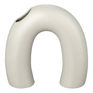Váza KAGETSU 18 cm, világos szürke, agyagedény, Blomus