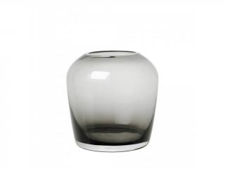Váza LETA 15 cm, füstös üveg, Blomus