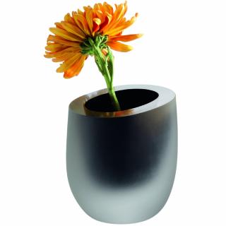 Váza OCHIO 15 cm, fekete, üveg, Philippi