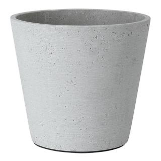 Virágcserép COLUNA ⌀ 18 cm, világosszürke, Blomus