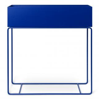 Virágcserép PLANT BOX 60 cm, kék, vas, kemény LIVING