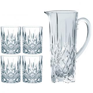 Vizespohár NOBLESSE 330 ml, 4 db szett, kancsóval, üveg, Nachtmann