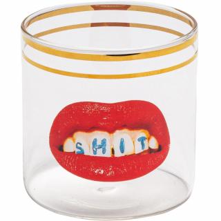 Vizespohár TOILETPAPER SHIT 8,5 cm, Seletti