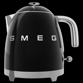 Vízforraló 50'S STYLE MINI KLF05BLEU, 800 ml, fekete, Smeg