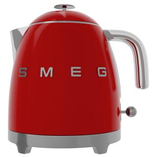 Vízforraló 50S STYLE MINI KLF05RDEU, 800 ml, piros, Smeg