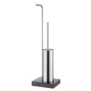 WC-felügyelő MODO 66 cm, ezüst, matt rozsdamentes acél, Blomus