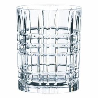 Whisky poharak és jégkocka forma egy készletben, SQUARE, 2 x 345 ml, Nachtmann