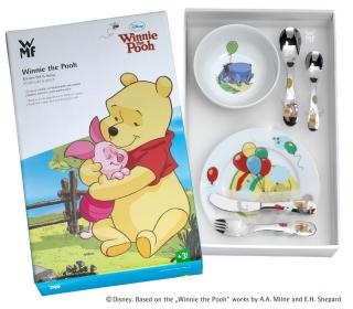 WINNIE THE POOH DISNEY gyerek étkezőszett, 6 db, WMF