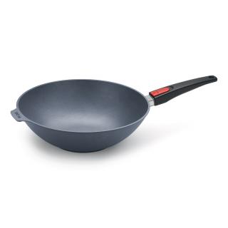 Wok DIAMOND LITE 32 cm, levehető fogantyúval, titán bevonattal, WOLL