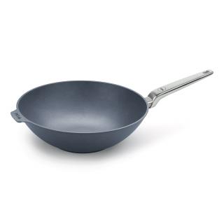 Wok DIAMOND LITE PRO 32 cm, rozsdamentes acél fogantyúval, titán bevonattal, WOLL