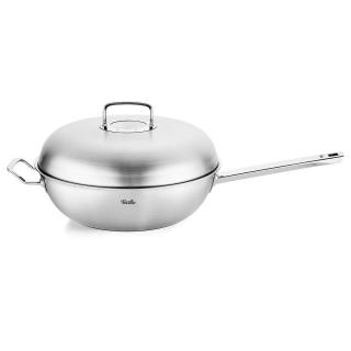 Wok ORIGINAL PROFI 32 cm, ezüst, rozsdamentes acél, Fissler