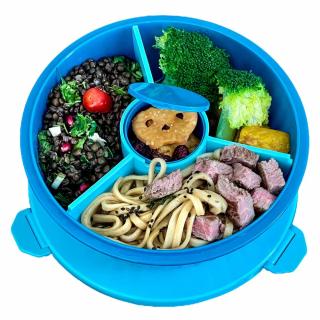 Yumbox POKE BOWL uzsonnás doboz, 1,06 l, kék, műanyag