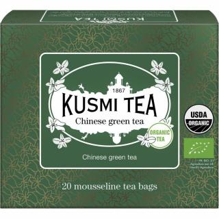 Zöld tea CHINESE GREEN TEA, 20 muszlin teafilter, Kusmi Tea
