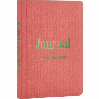Zsebfüzet JOURNAL, 128 oldal, rózsaszín, Printworks