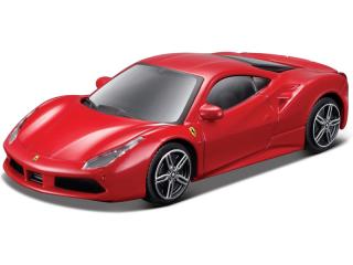 Bburago Ferrari 488 GTB 1:43 piros