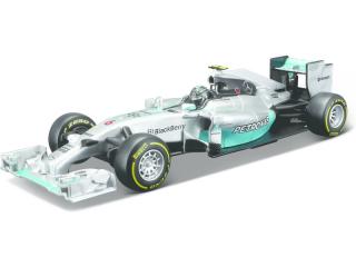 Bburago Mercedes F1 W05 Hybrid 1:32 #6 Rosberg fém modell