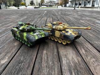 Brother Toys: Távirányítós tank 1:16 T-90 RTR készlet, hang és fényeffektusokkal