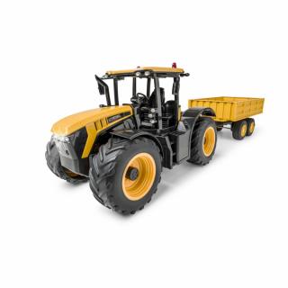 Carson: RC traktor JCB Fastrac 4200 billenőkocsival, 2,4G, 100% RTR készlet