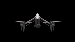 DJI Dron Inspire 3, professzionális kamerás drón, FPV kamera