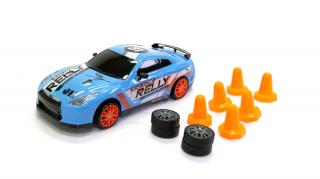 Drift sportkocsi Nissan Skyline GT-R, 4WD, 1:24, 2,4 GHz, RTR