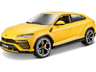 Fém autómodell Bburago Plus Lamborghini Urus 1:18 sárga