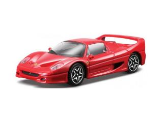 Fém modellautó Bburago Ferrari F50 1:32 piros