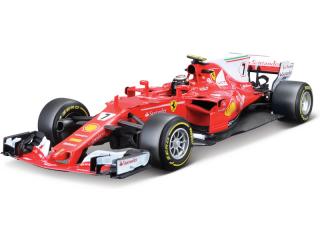 Formula fém modell - Bburago Ferrari SF70-H 1:18 #7 Raikkonen