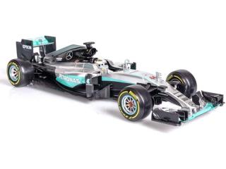 Formula fém modell - Bburago Plus Mercedes AMG Petronas W07 1:18 Hamilton