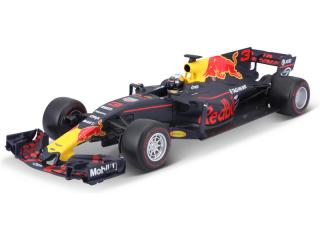 Formula fém modell - Bburago Plus Red Bull Racing RB13 1:18 Ricciardo