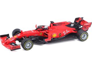 Formula fém modell - Bburago Signature Ferrari SF90 Formula 1:43 #5 Vettel