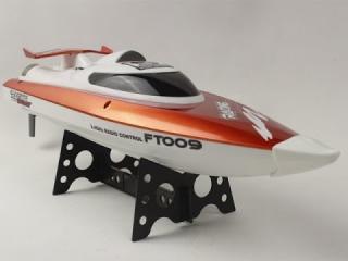 FT009 závodný rýchlostný RC čln , oranžová