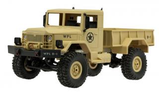 Funtek CR4 4WD Military Truck távirányítós teherautó 1:16 Szín: sárga